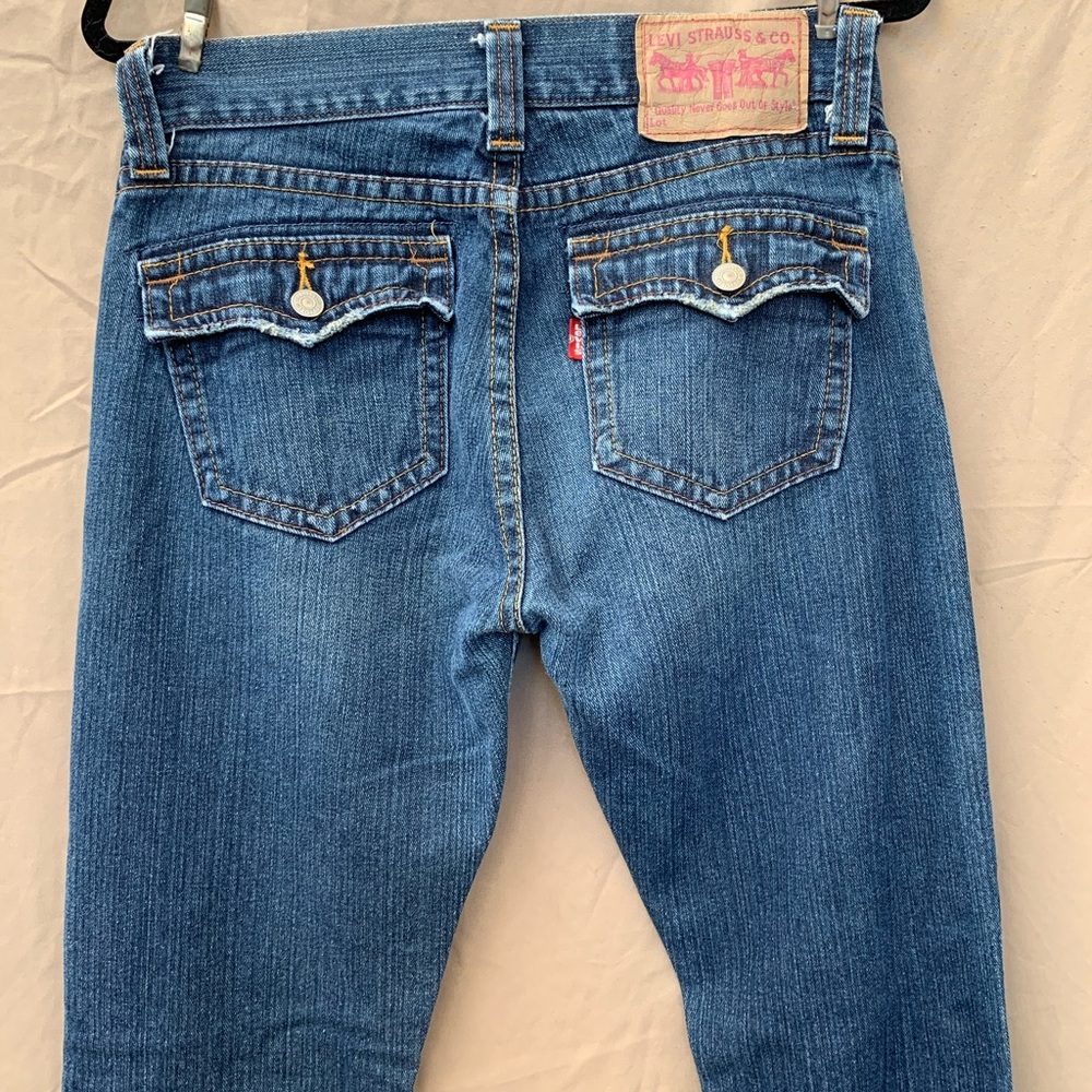 Vintage Y2K Low Rise Levi's 504 Slouch Jeans Size 9